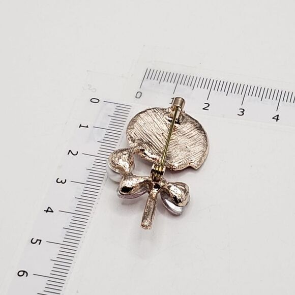 Brand New Pink Rhinestone Lollipop Brooch Pin - Picture 4 of 4